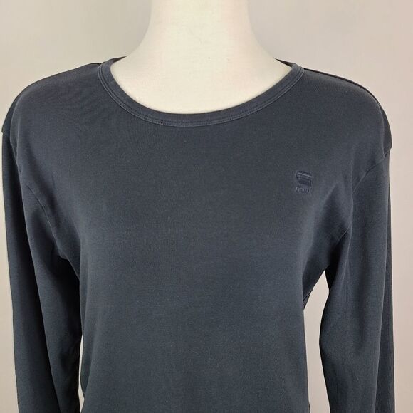 G-STAR Raw Black Long Sleeve T-Shirt Size XL - Picture 3 of 15